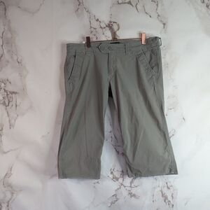 Horny Toad Capri Women's Size 10 Organic Cotton Tan